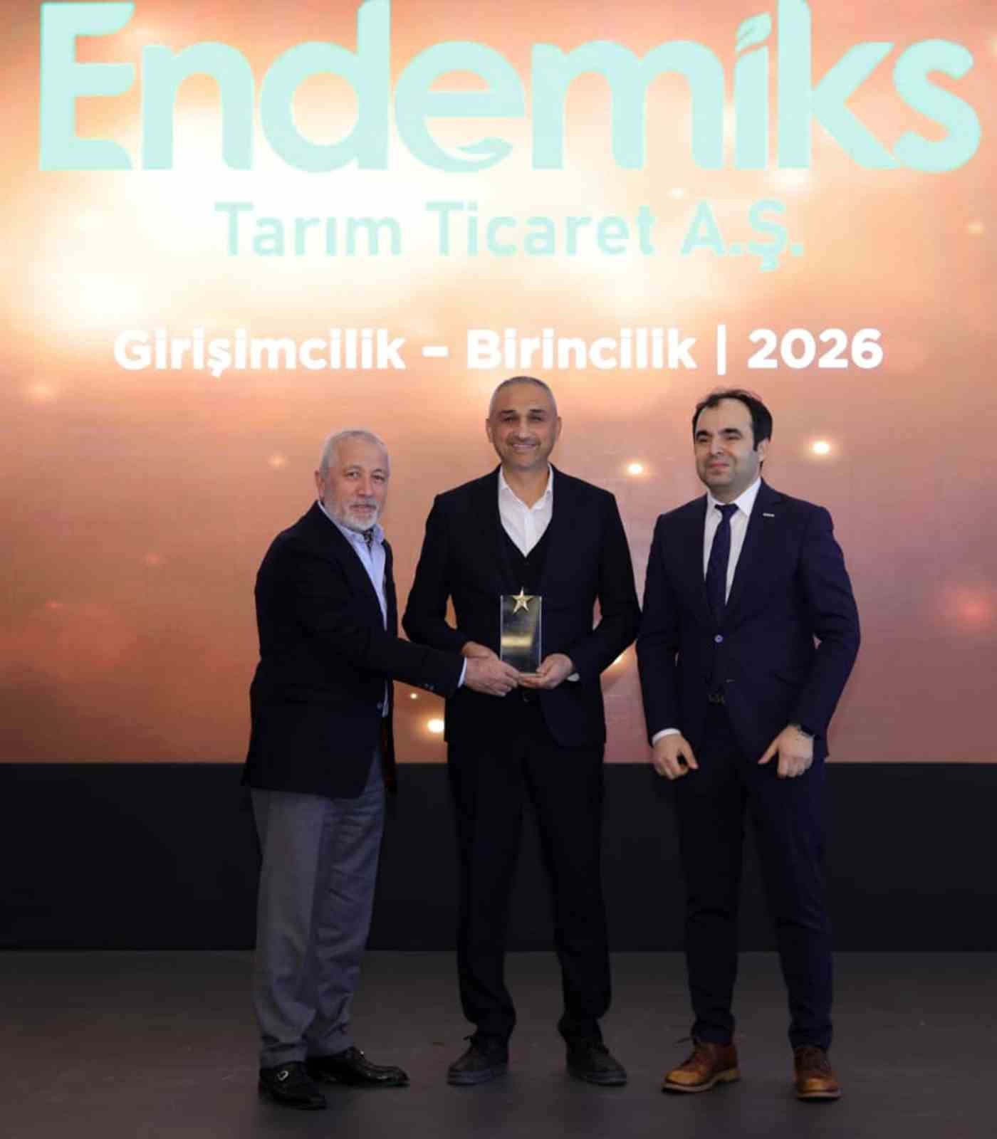 Muğla MÜSİAD üyelerinin kuruluşu Endemiks Tarım’a girişimcilik ödülü
