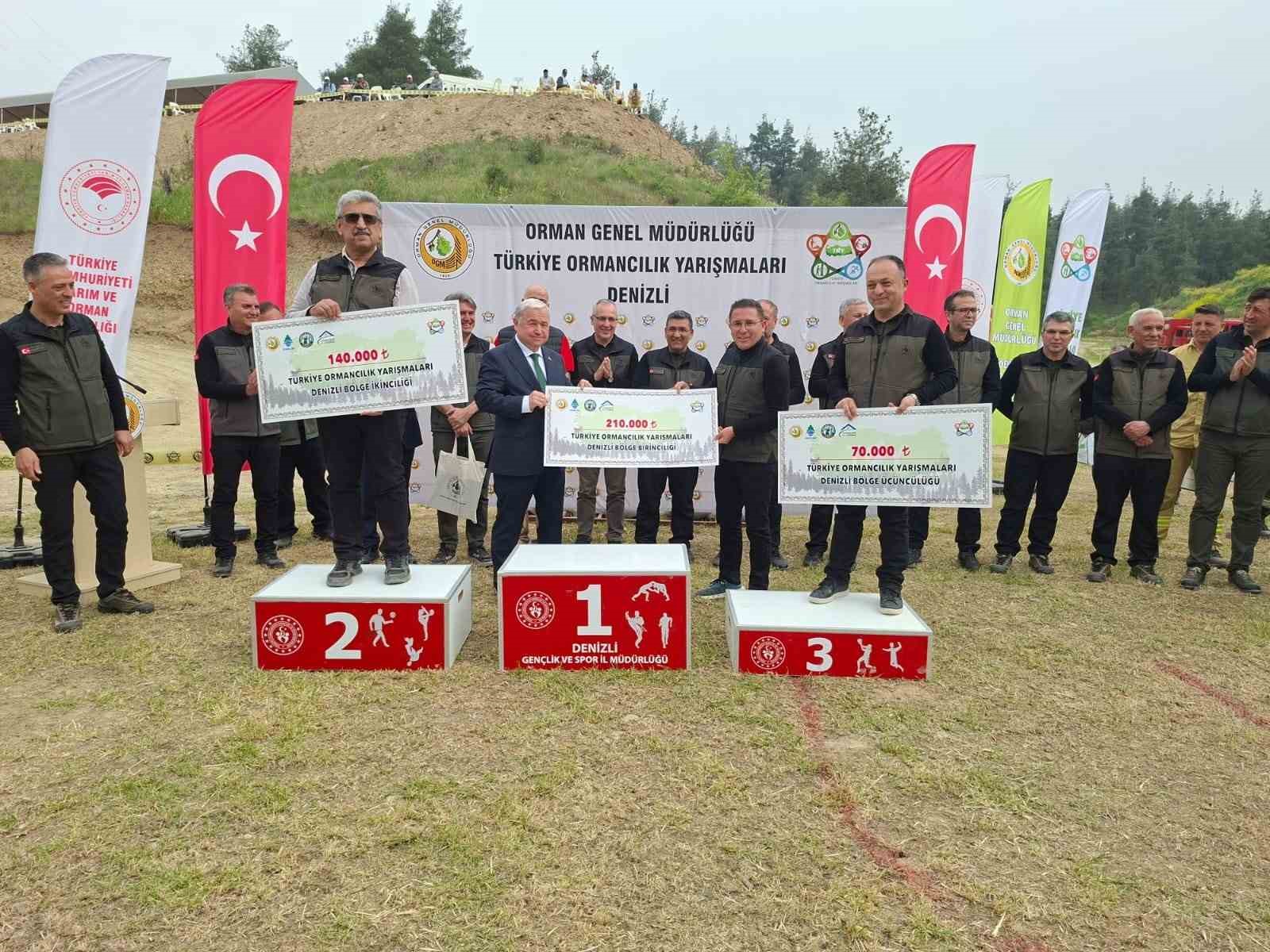 Muğla Orman Bölge Müdürlüğü bölge şampiyonu oldu
