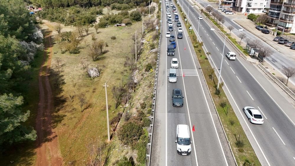 Muğla’da bayram tatilinde 160 binden fazla araç giriş ve çıkışı oldu
