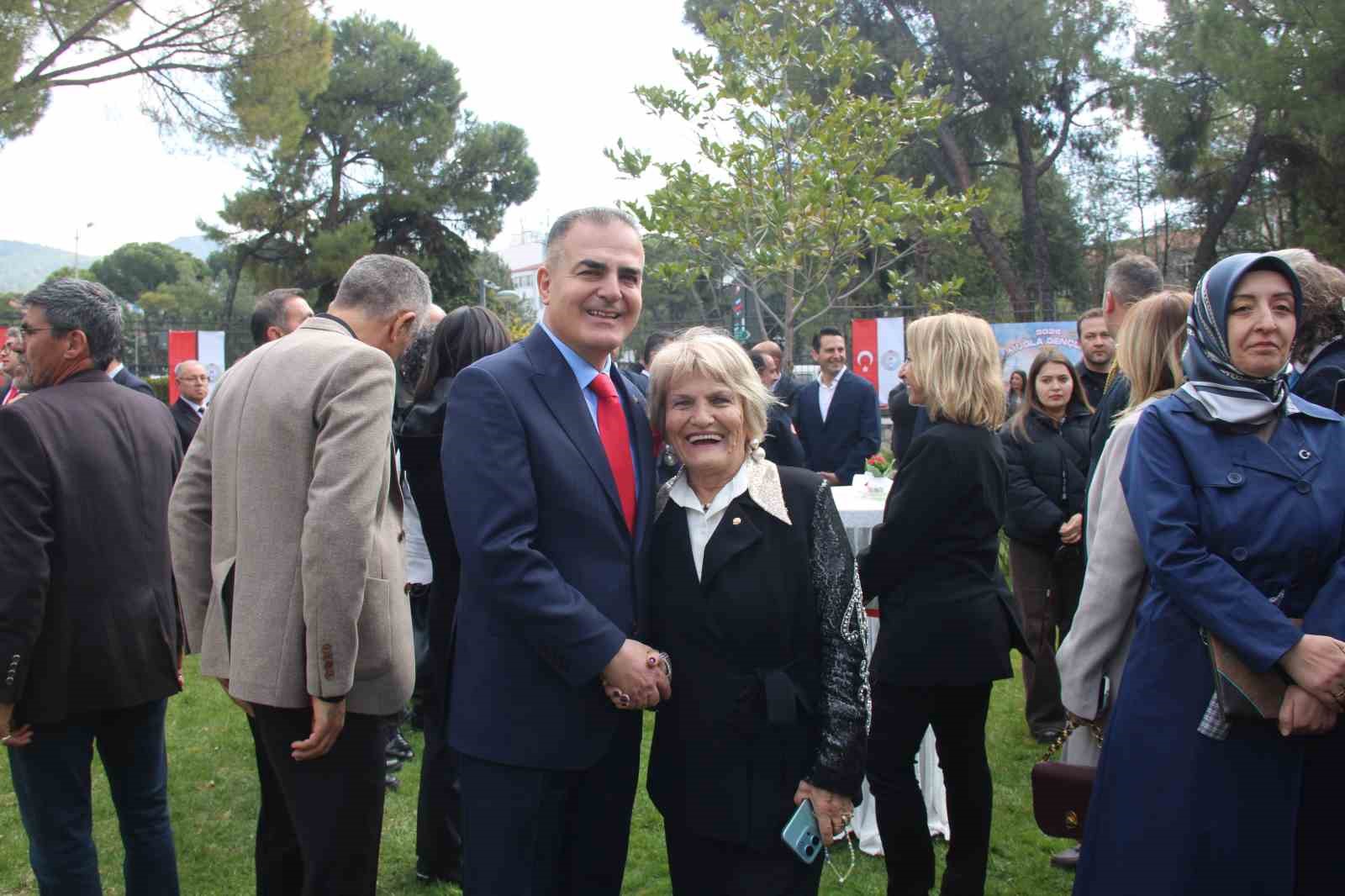 Muğla’da bayramlaşma töreni yapıldı

