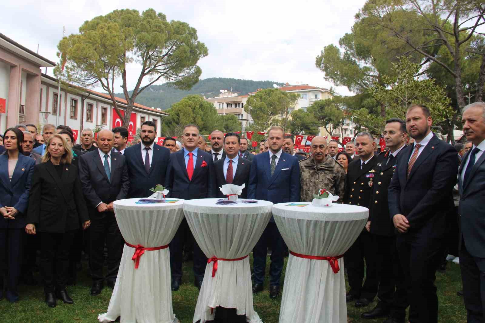 Muğla’da bayramlaşma töreni yapıldı
