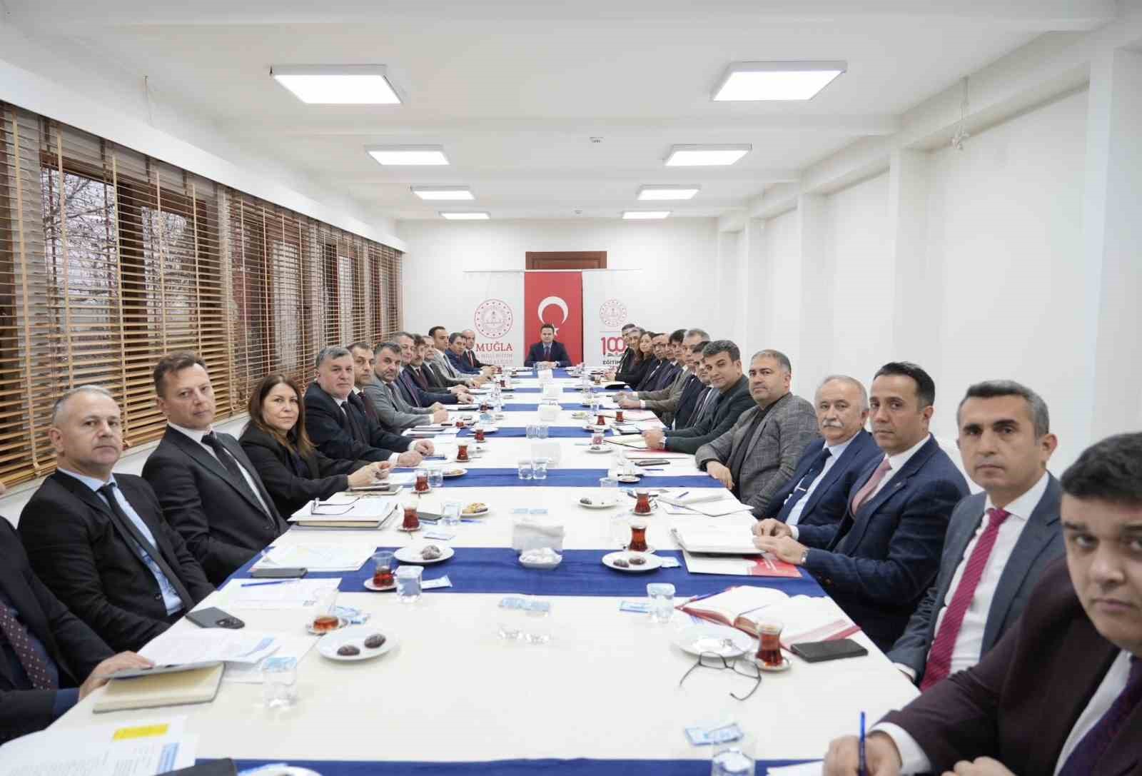 Muğla’da eğitimin yol haritası belirlendi
Muğla’da eğitimin yol haritası belirlendi