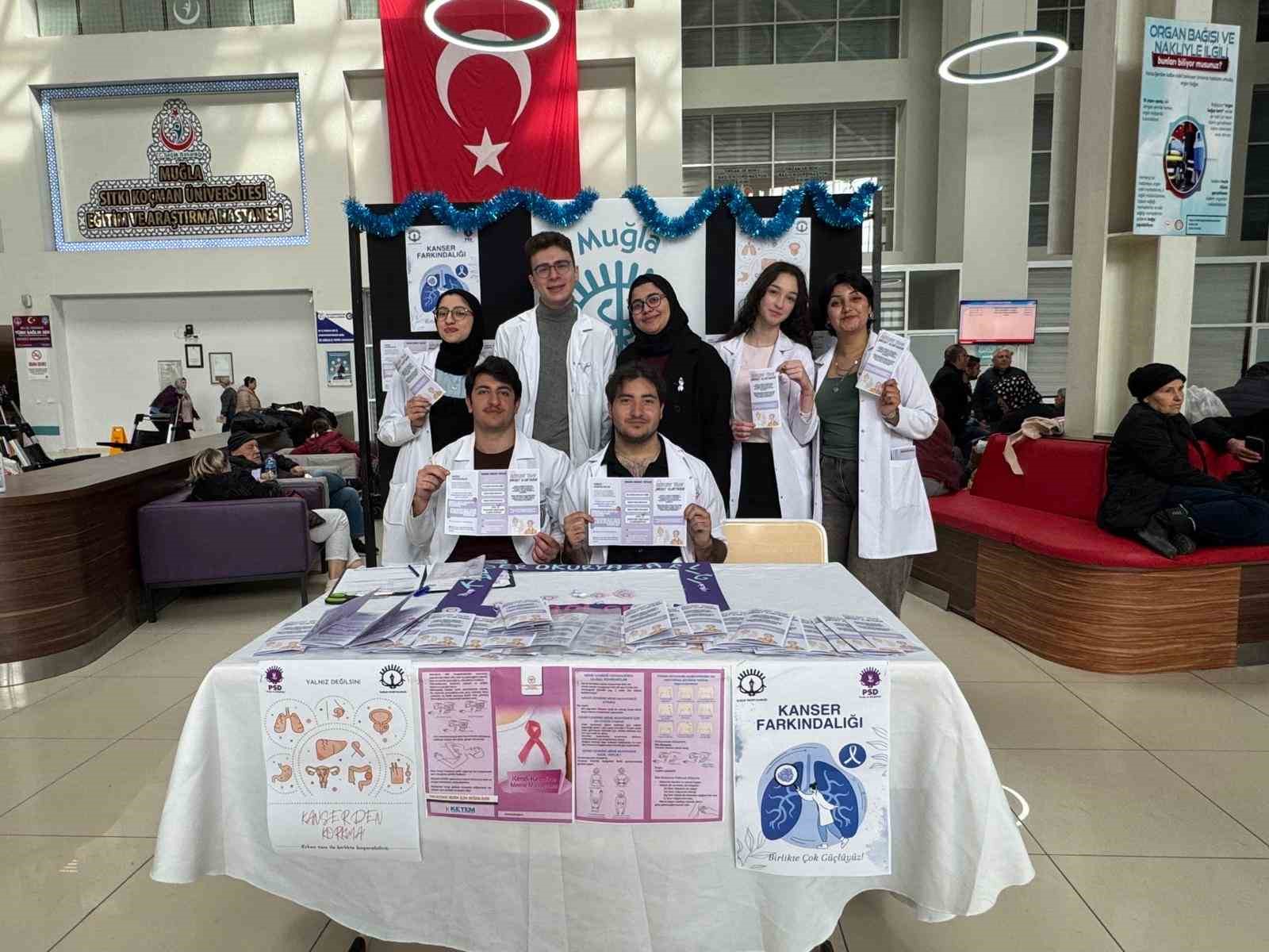 Muğla’da "kanser okuryazarlığı" seferberliği genç tıbbiyelerden önemli adım
Muğla’da "kanser okuryazarlığı" seferberliği genç tıbbiyelerden önemli adım