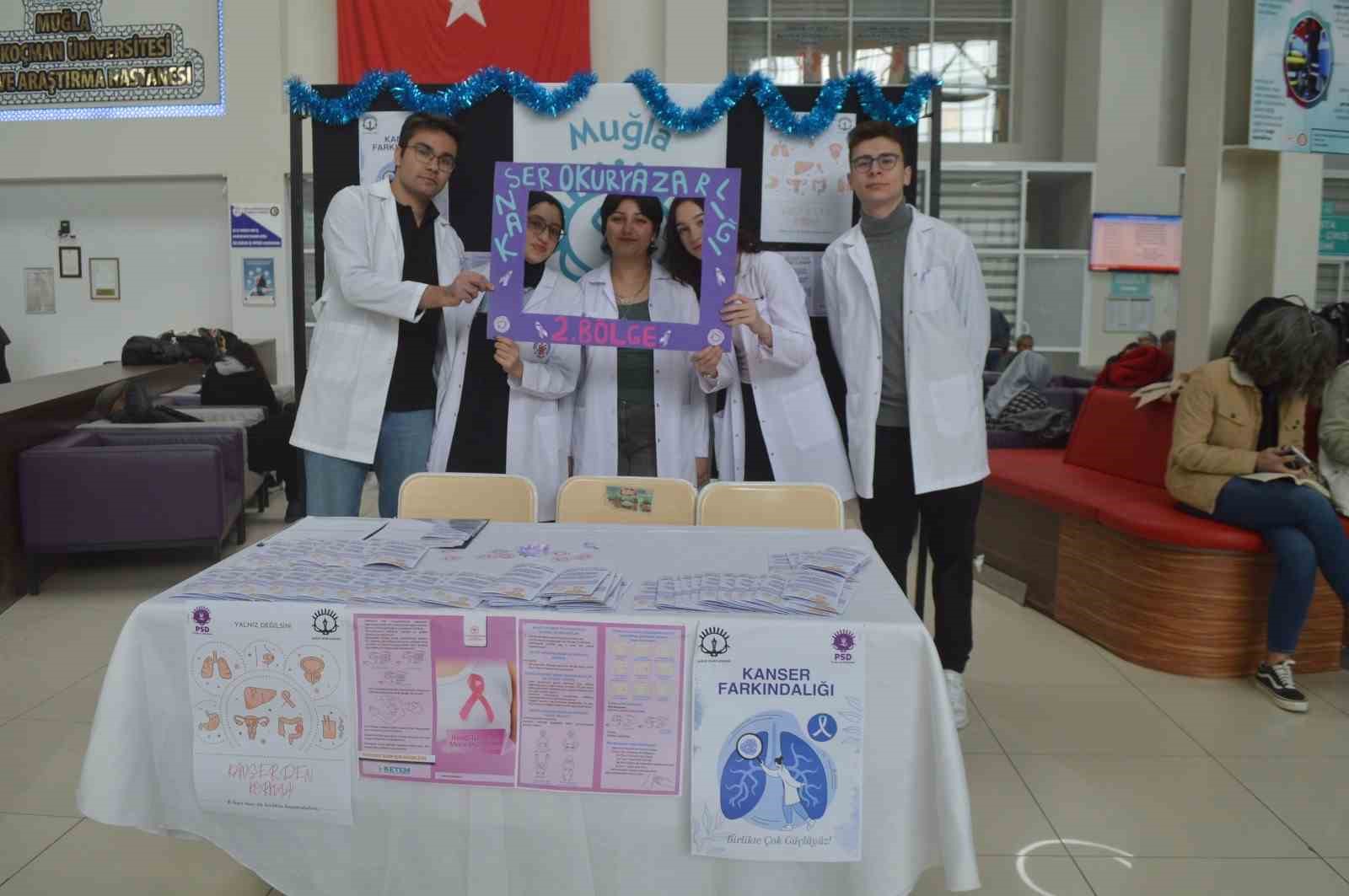Muğla’da "kanser okuryazarlığı" seferberliği genç tıbbiyelerden önemli adım
Muğla’da "kanser okuryazarlığı" seferberliği genç tıbbiyelerden önemli adım