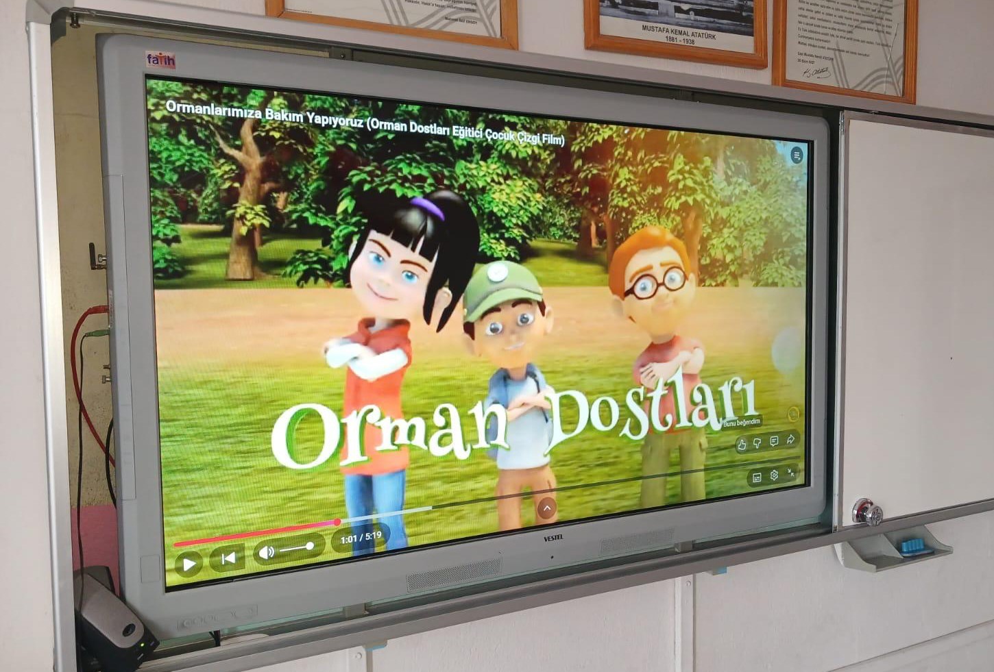 Muğla’da minik kalplere orman sevgisi aşılanıyor
