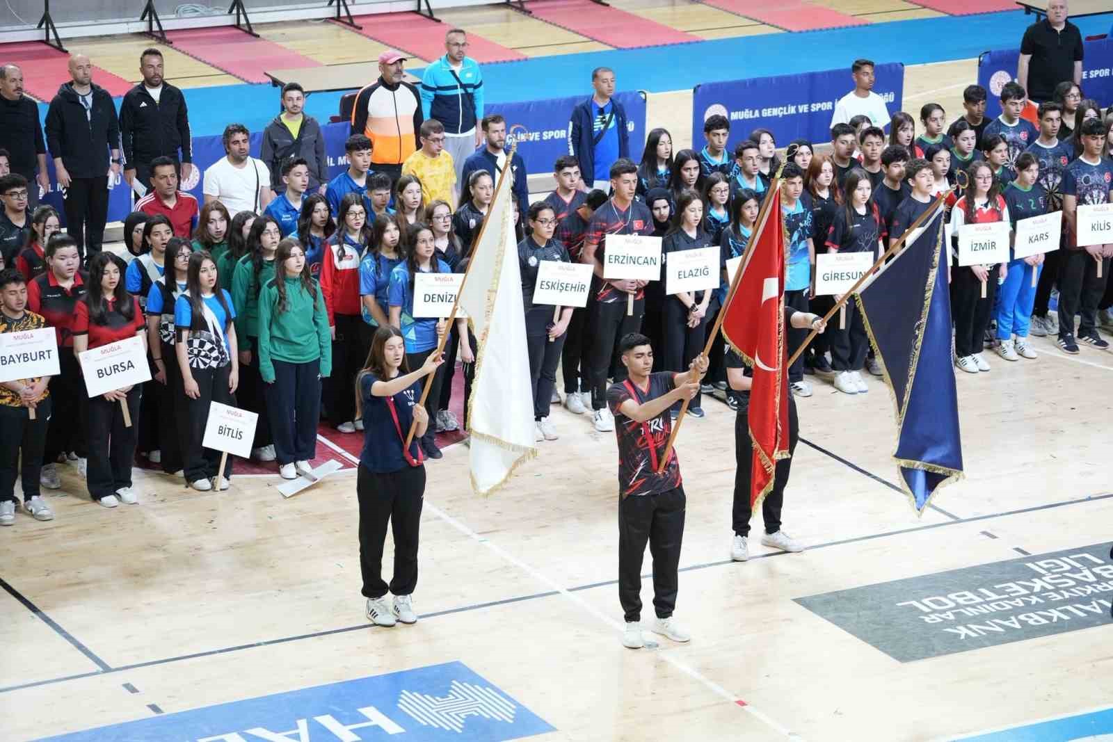 Muğla’da Okul Sporları Dart Türkiye Birinciliği başladı
