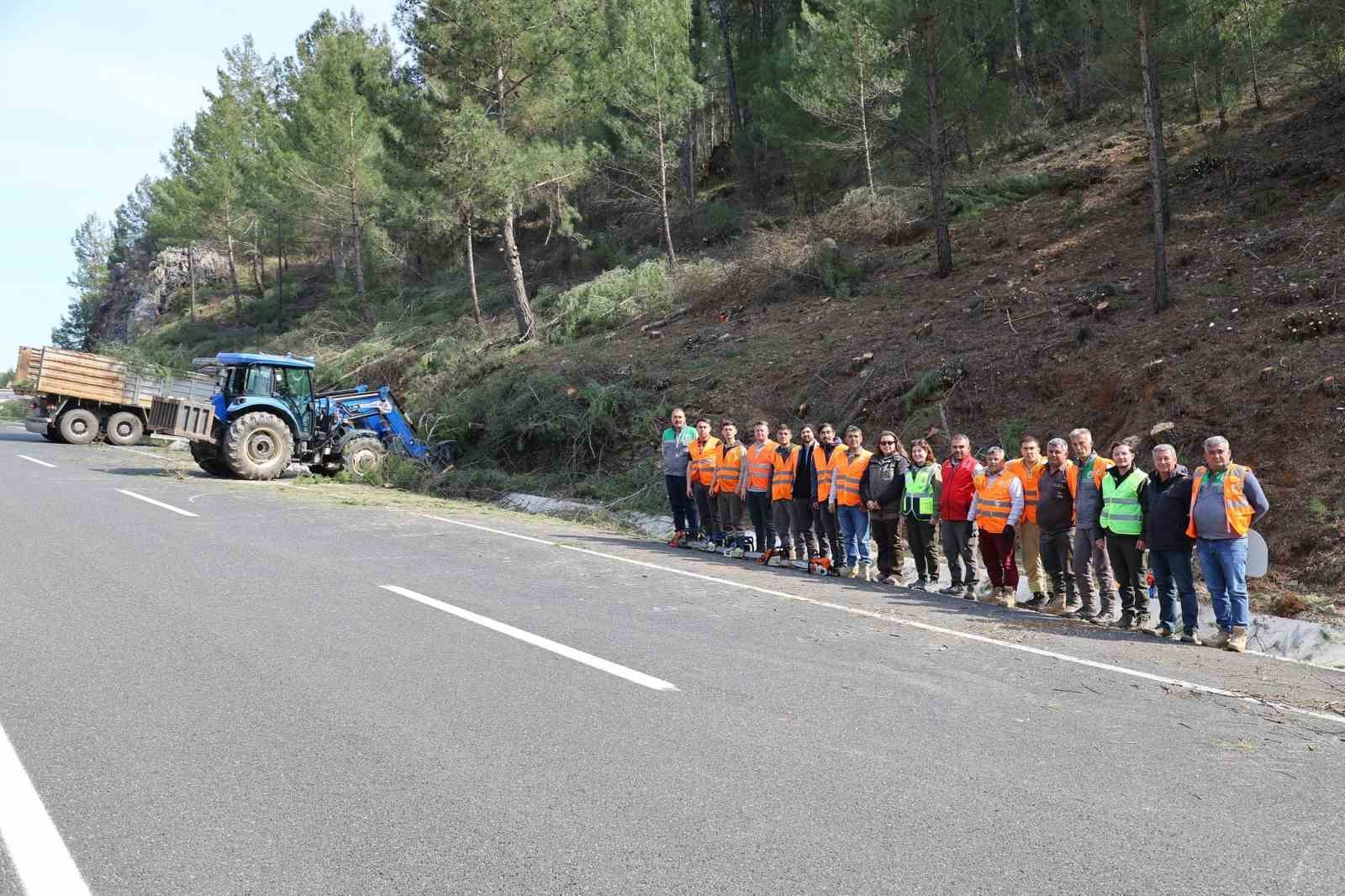 Muğla’da orman yangınlarına karşı "Yeşil Kalkan"
