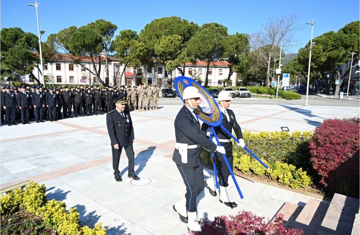 Muğla’da Türk Polis Teşkilatı’nın 181’inci yılı törenle kutlandı
