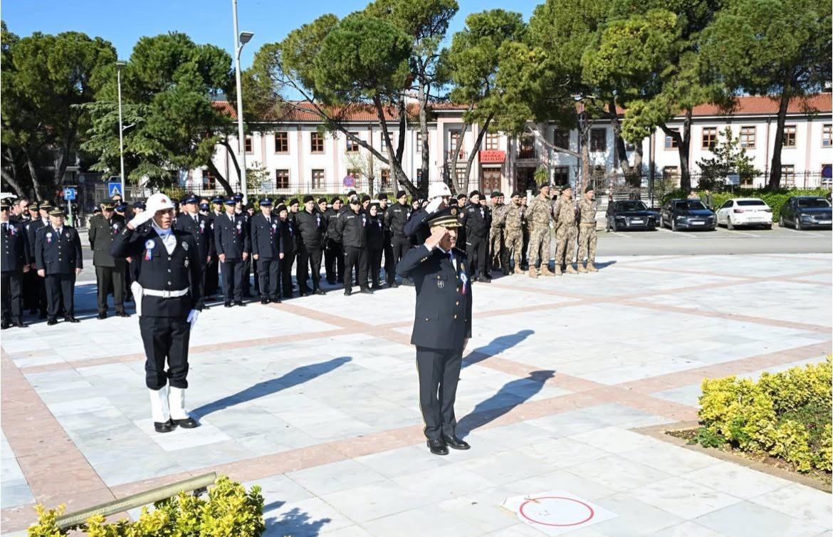 Muğla’da Türk Polis Teşkilatı’nın 181’inci yılı törenle kutlandı
