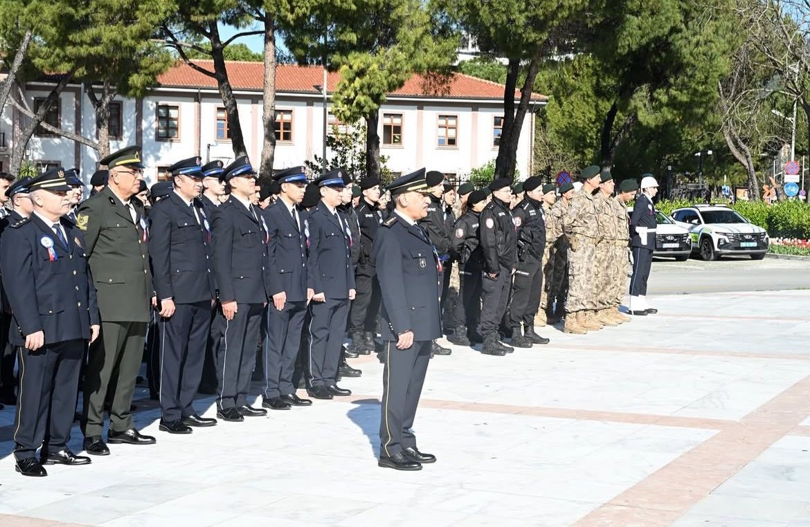 Muğla’da Türk Polis Teşkilatı’nın 181’inci yılı törenle kutlandı

