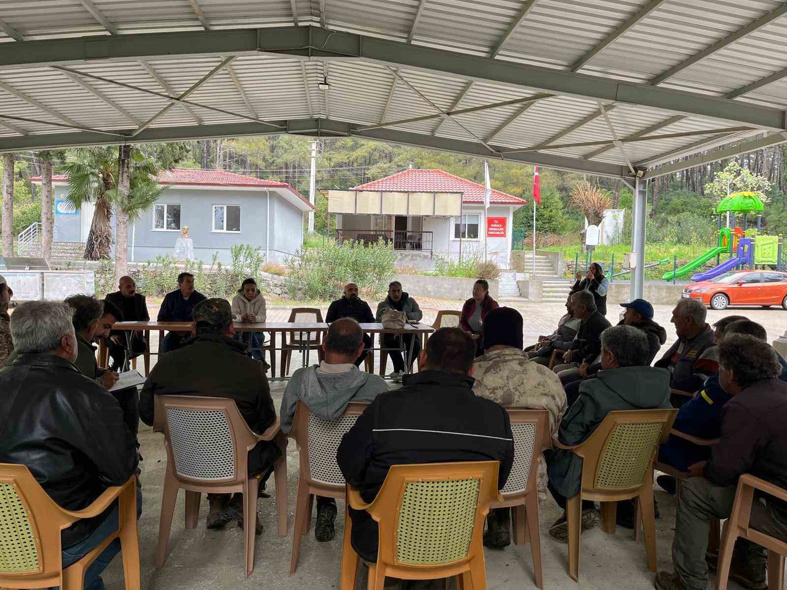 Muğla’da üreticilerin dertleri dinlendi
