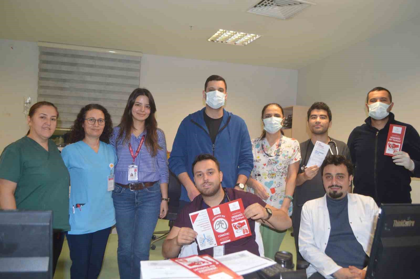 Muğla’da vereme karşı farkındalık çalışması
