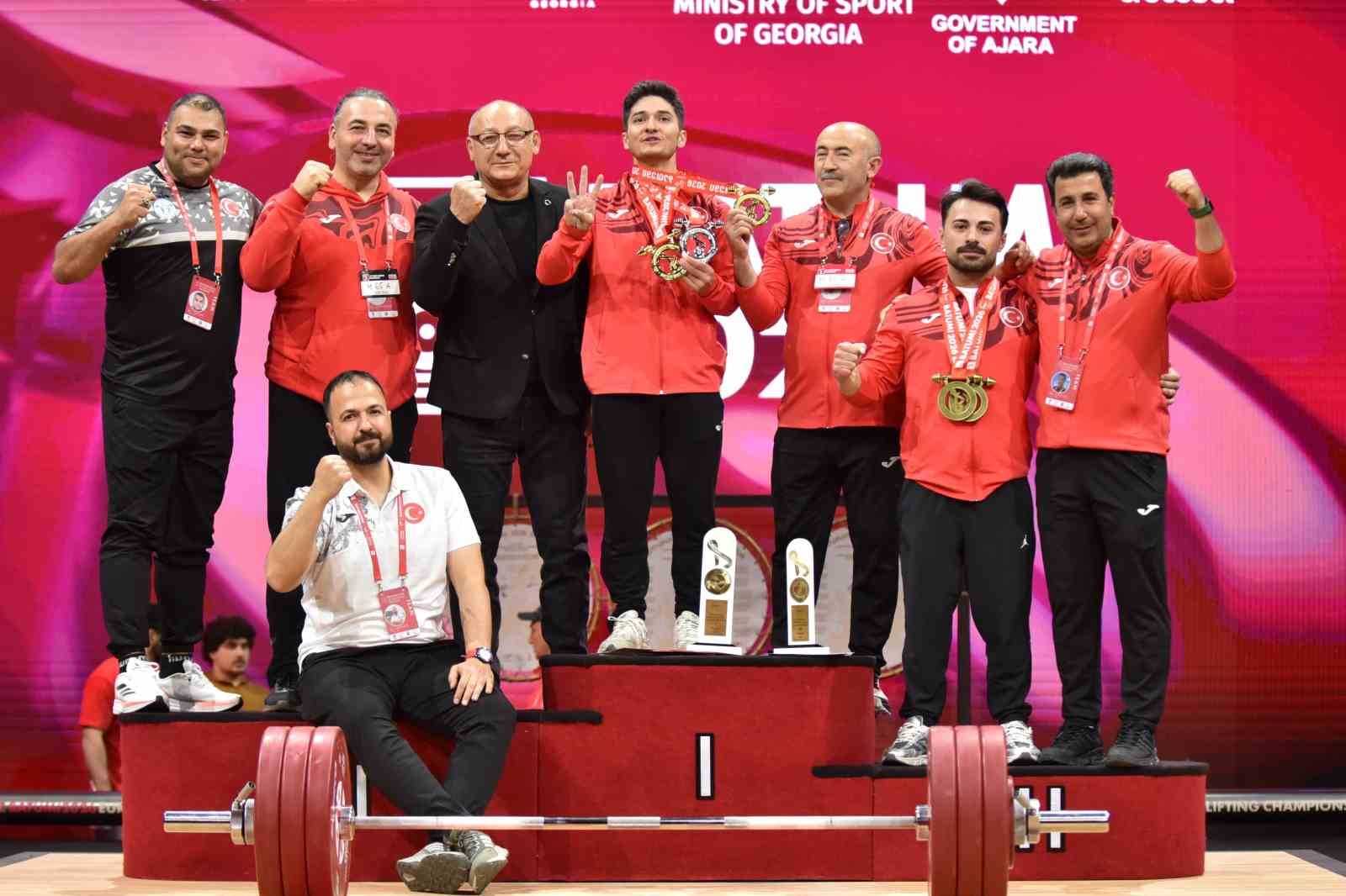 Muhammed Furkan rekorla Avrupa şampiyonu
