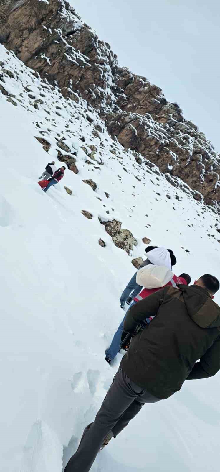 Muradiye’de yaban hayvanları için doğaya yem bırakıldı
