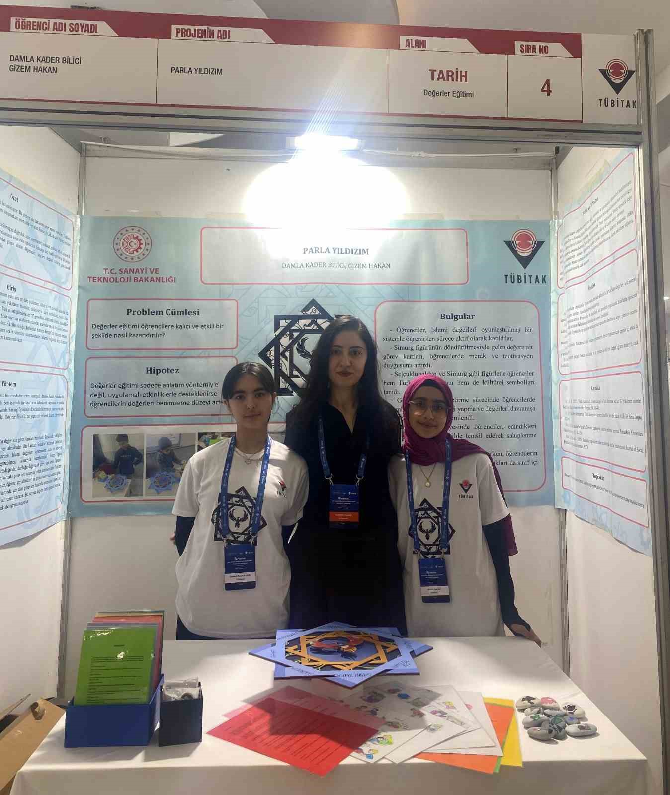 Muradiyeli öğrencilerden TÜBİTAK başarısı
