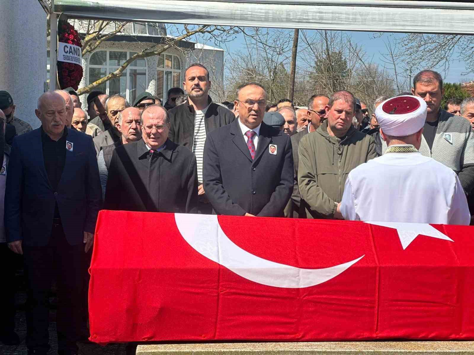 Muratlı’da gazi polis için son görev
