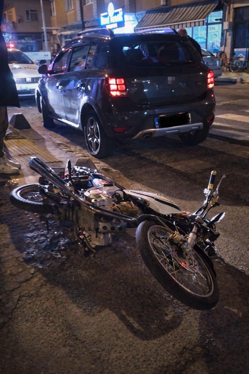 Muratlı’da motosiklet kazası: 1 yaralı
