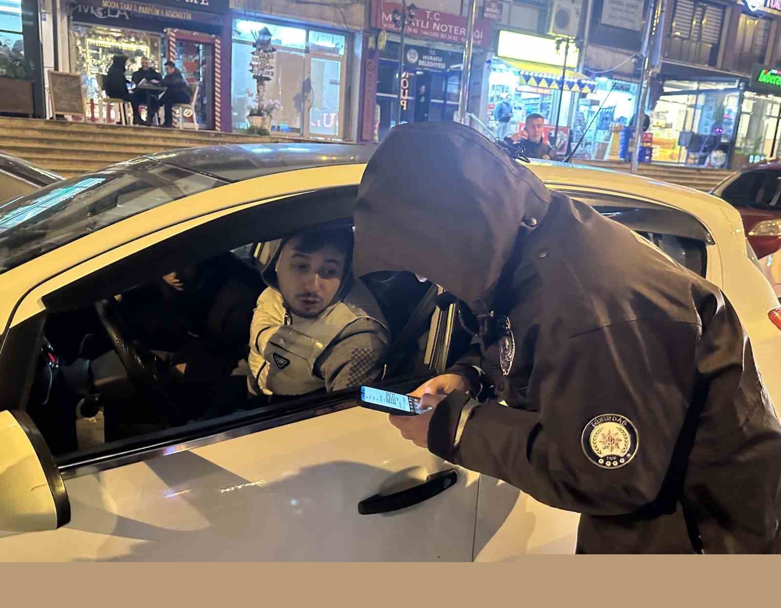 Muratlı’da trafik ve asayiş uygulaması
