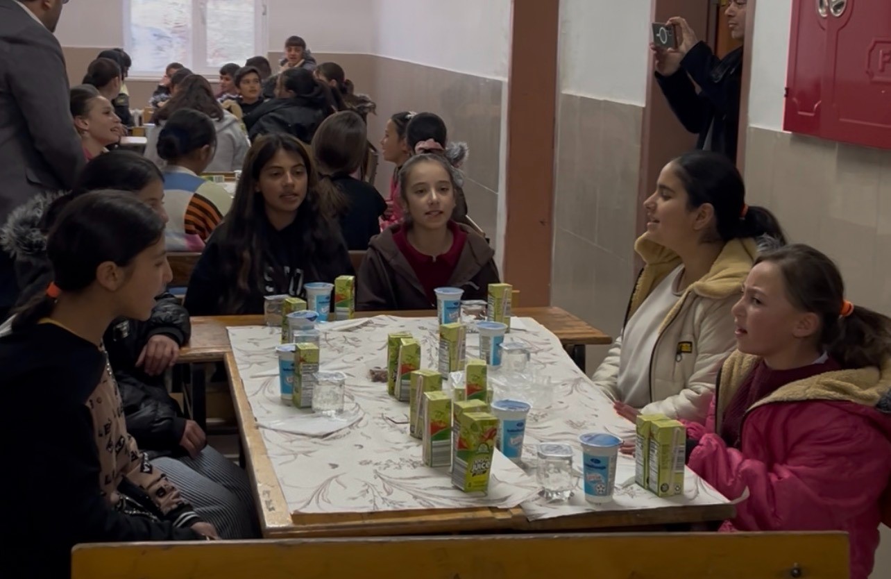 Murtaza Köyü’nde öğrencilerle iftar buluşması
