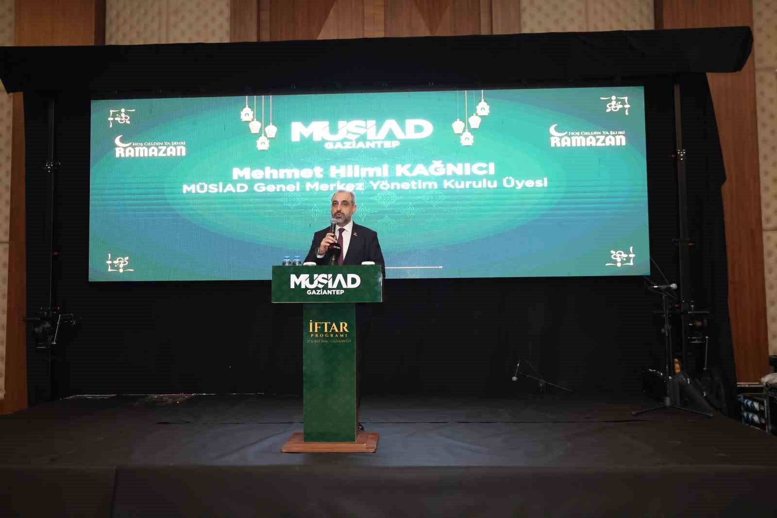 MÜSİAD Gaziantep’te iftar programı düzenlendi
