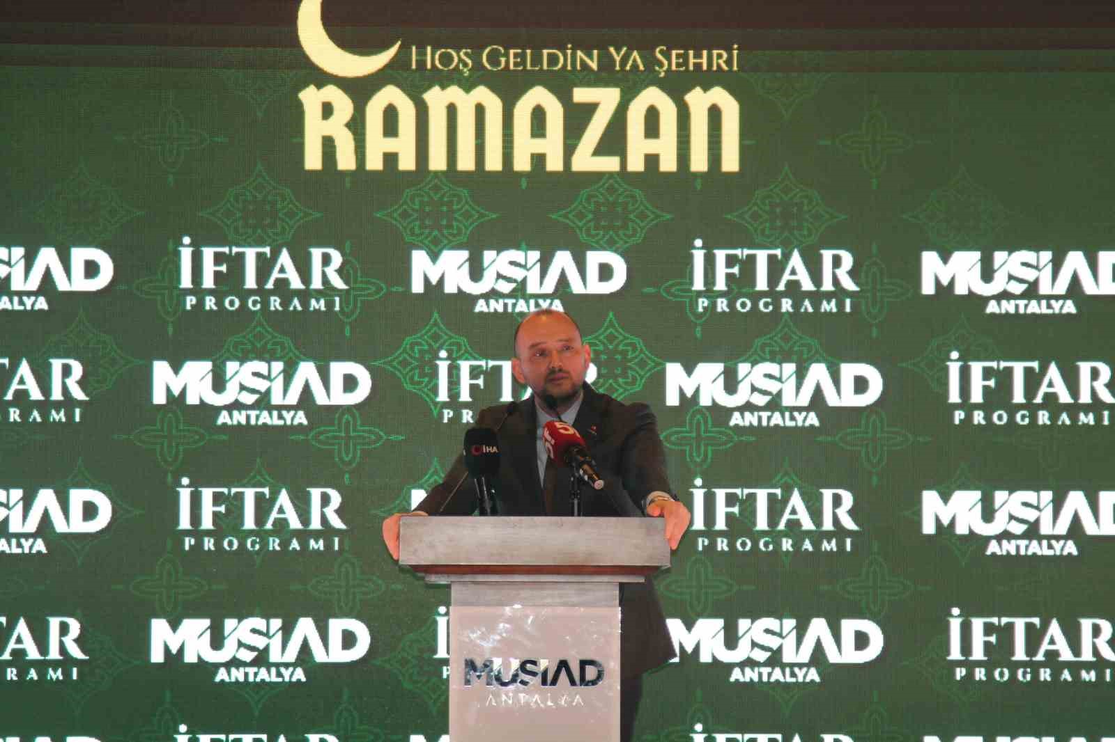 MÜSİAD Genel Başkanı Özdemir: "İnanıyoruz ki bu asrın merkezinde Türkiye yer alacaktır"
