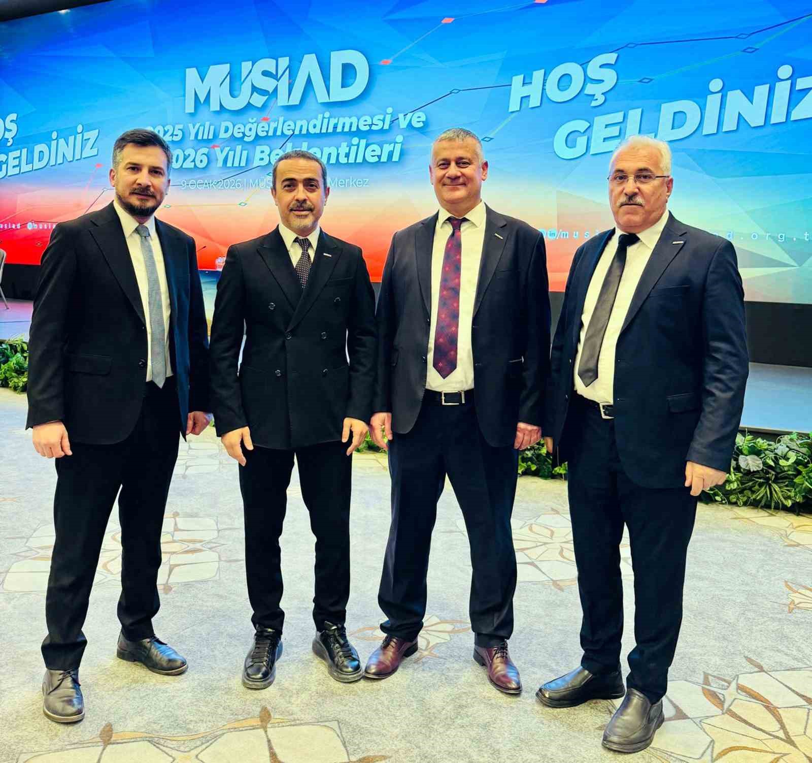 MÜSİAD Muğla, 2025 değerlendirmesi ve 2026 beklentileri programına katıldı
MÜSİAD Muğla, 2025 değerlendirmesi ve 2026 beklentileri programına katıldı