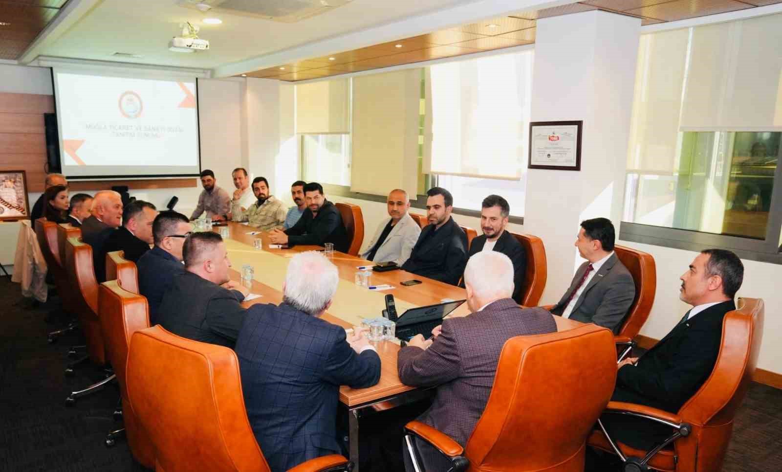 MÜSİAD Muğla Şubesi ile Muğla Ticaret Odası arasında ortak projeler görüşüldü
