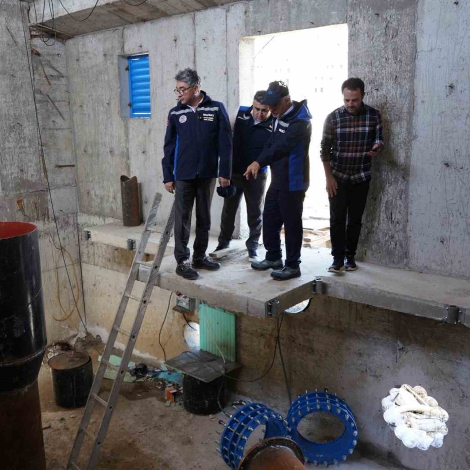 MUSKİ Genel Müdürü Şengül Bodrum’daki çalışmaları inceledi
