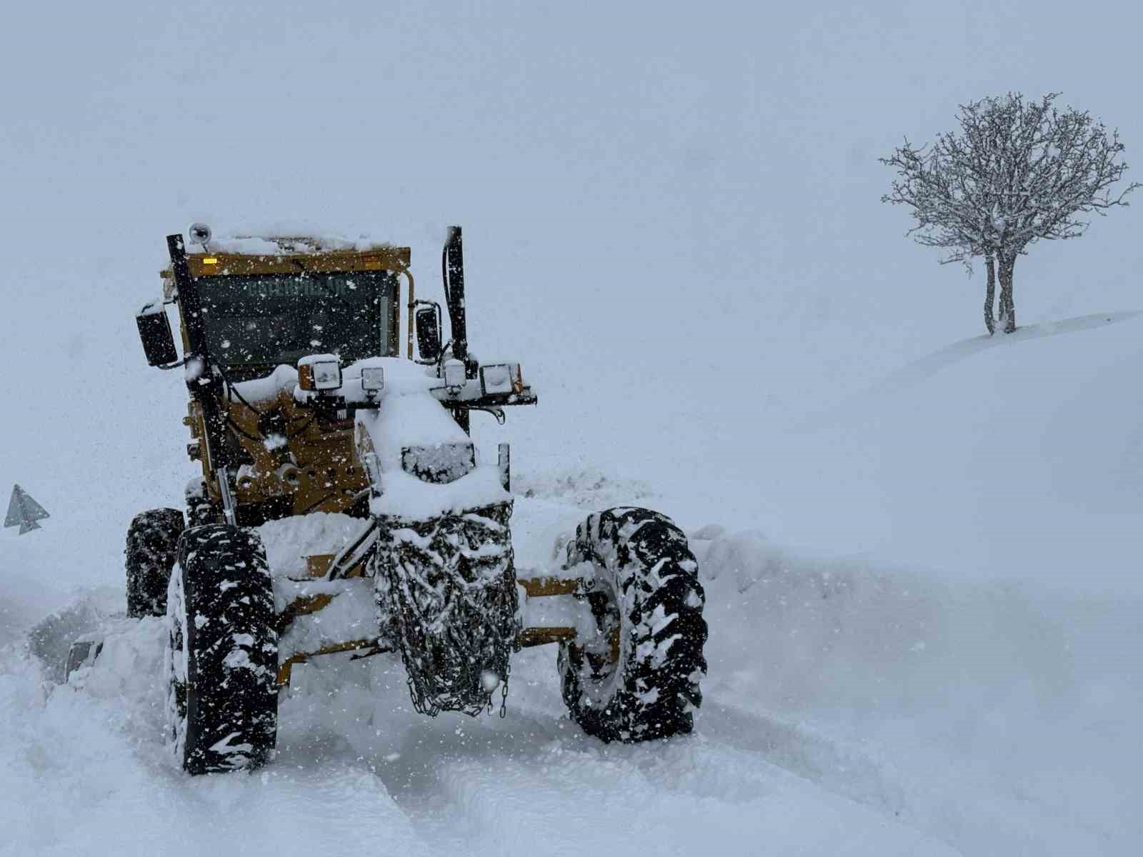Muş’ta 121 köy yolu ulaşıma kapandı
