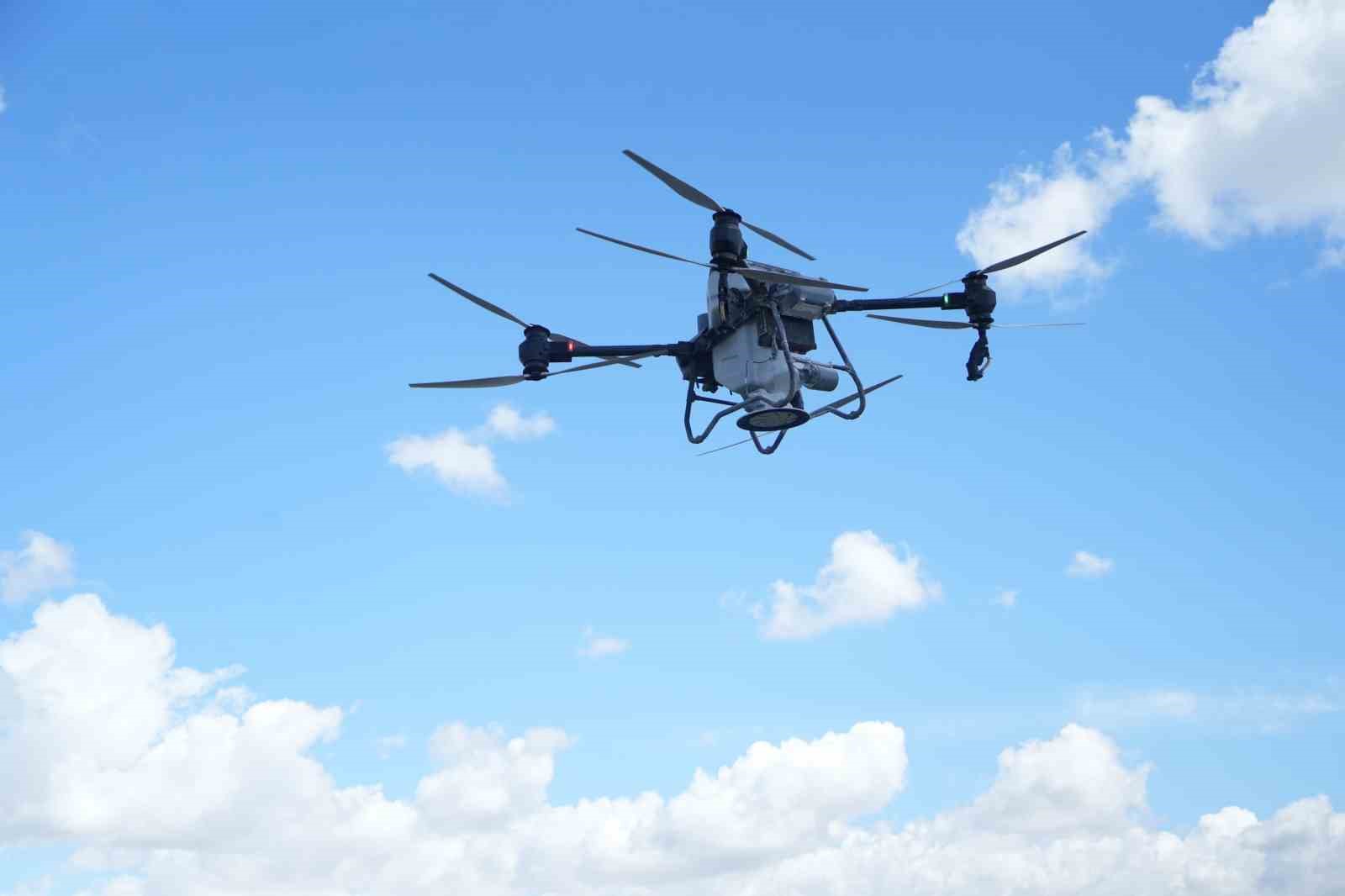 Muş’ta 42 bin dönümlük tarım arazisi dron ile gübrelendi
