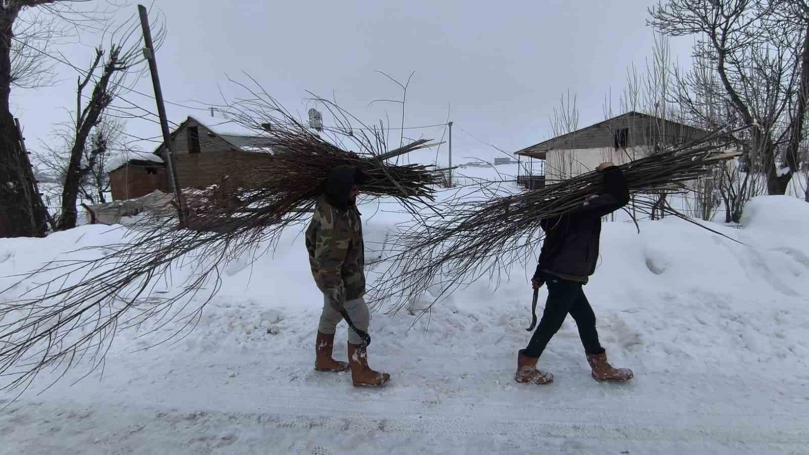 Muş’ta besicilerden alternatif yem yöntemi

