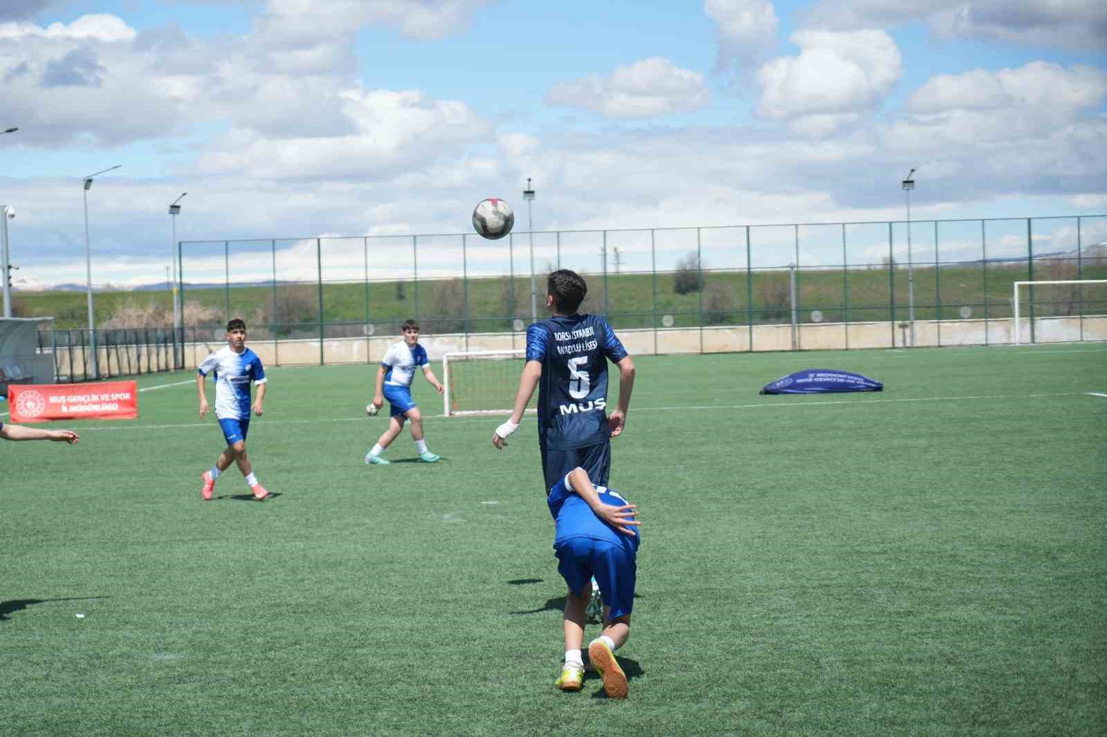 Muş’ta "Gençler Sahada, Gelecek Emniyette" turnuvası başladı
Muş’ta "Gençler Sahada, Gelecek Emniyette" turnuvası başladı