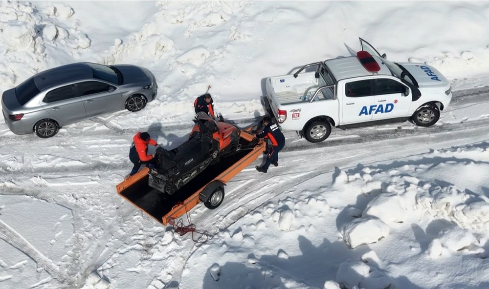 Muş’ta kar motorlu müdahale: 10 köy ve 24 mezraya yeniden enerji verildi
