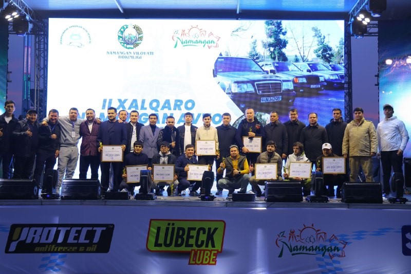 Namangan Otomobil Festivali’ne büyük ilgi
