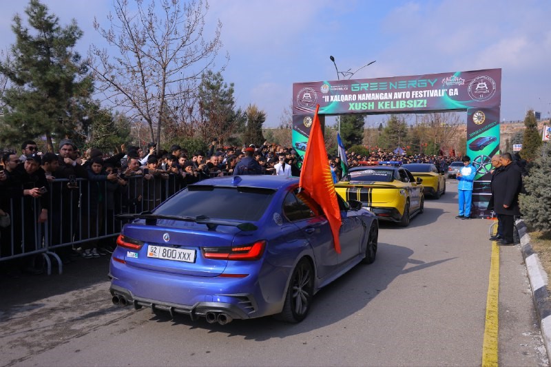 Namangan Otomobil Festivali’ne büyük ilgi
