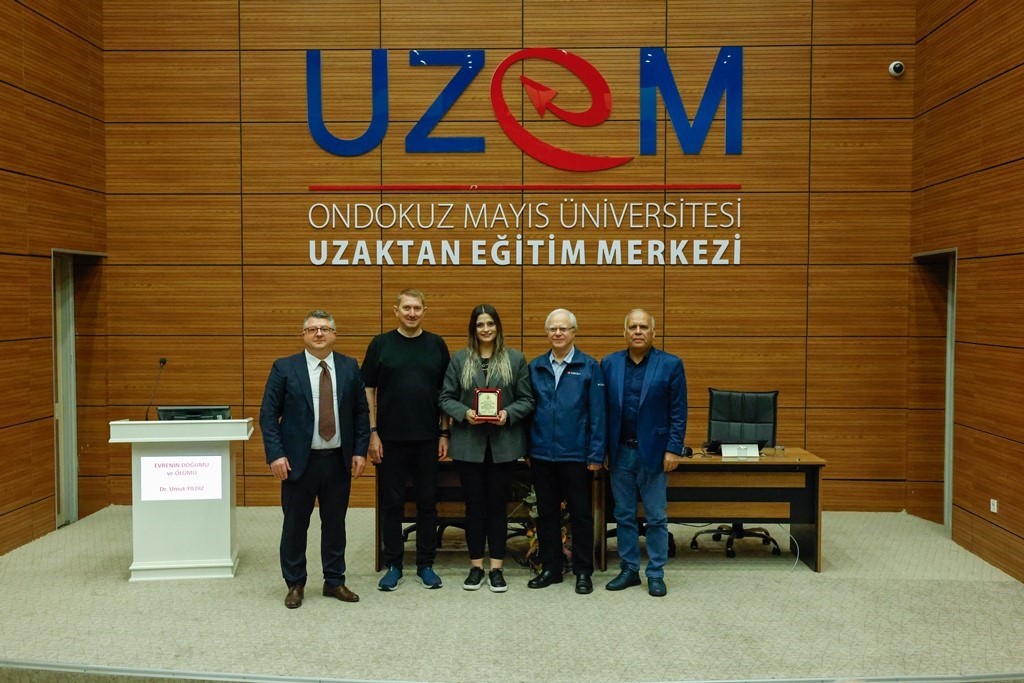 NASA’daki Türk bilim adamı Dr. Umut Yıldız, OMÜ’de evrenin sırlarını anlattı
