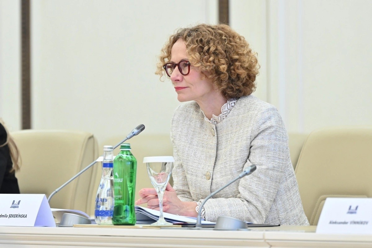 NATO Genel Sekreter Yardımcısı Shekerinska, Azerbaycan Milli Meclis Başkanı Gafarova ile bir araya geldi
