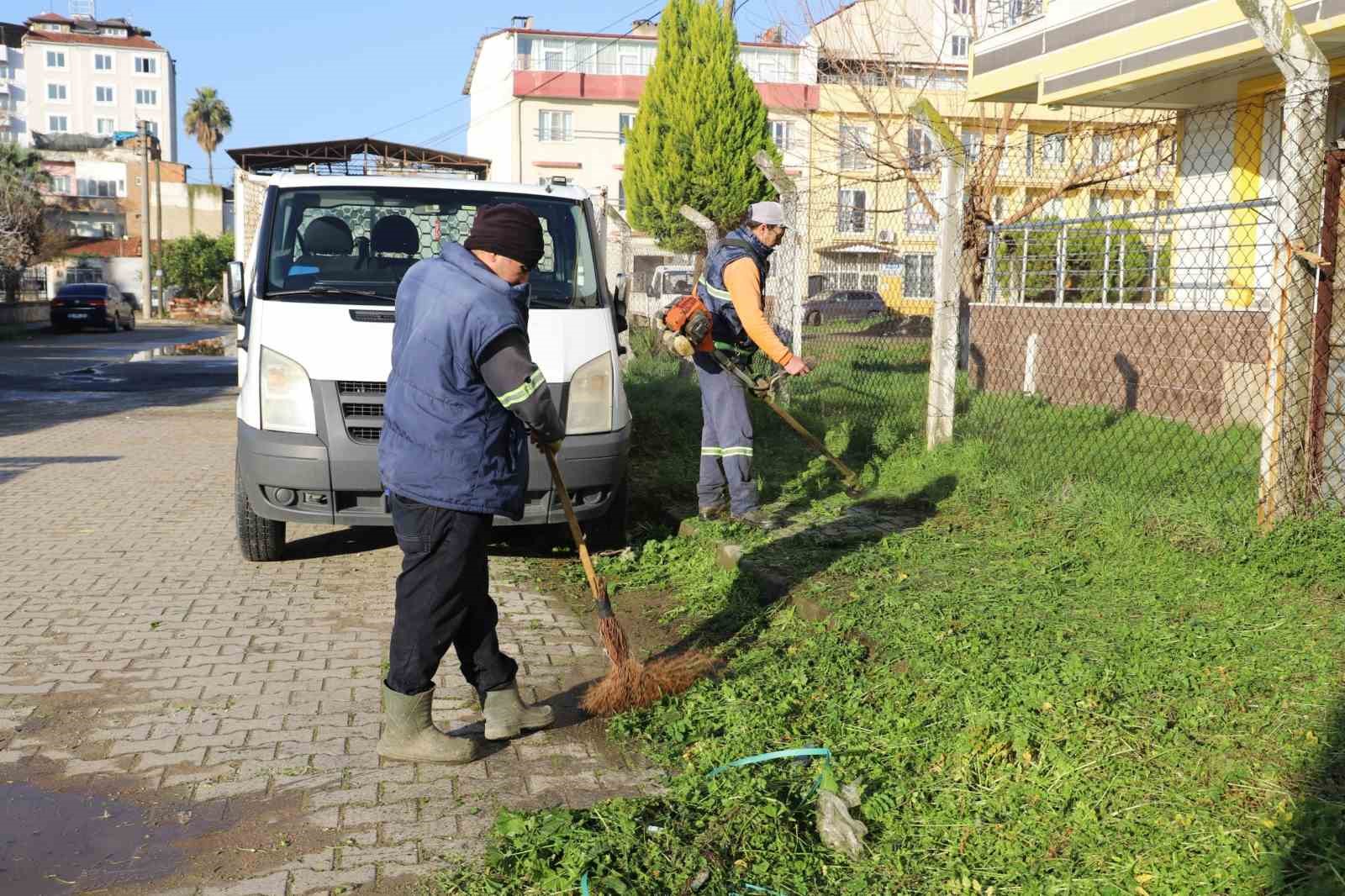 Nazilli Belediyesi temizlik çalışmalarına hız verdi
