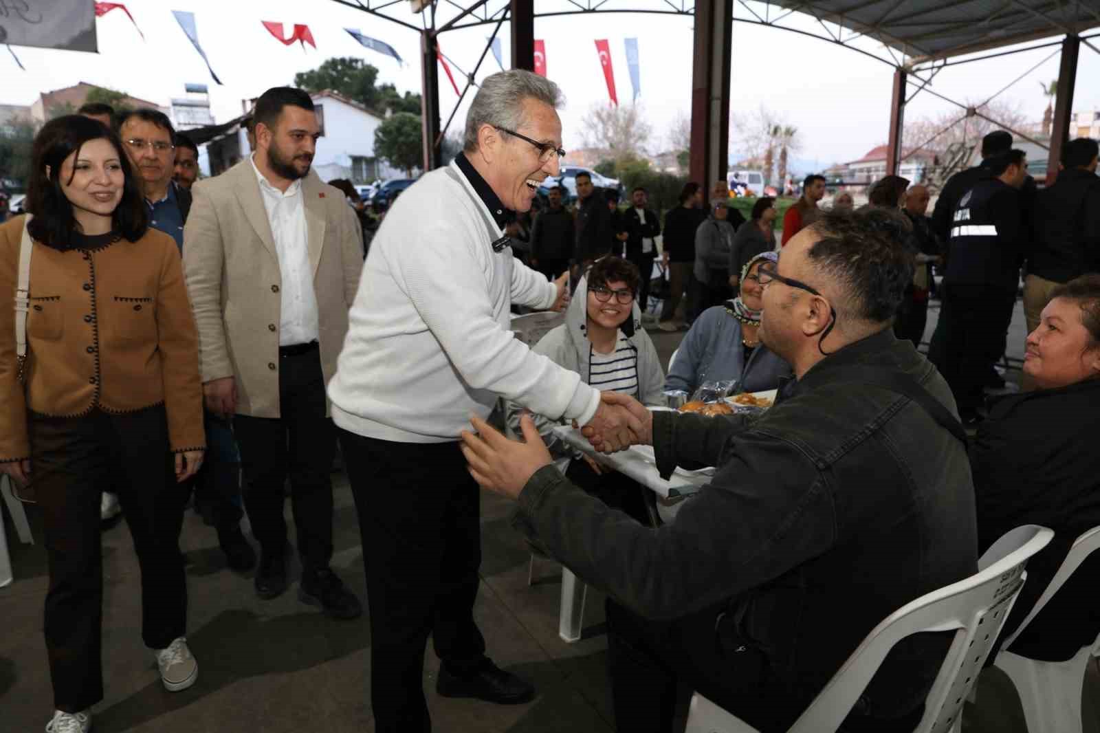 Nazilli Belediyesi Turan Mahallesi’nde gönül sofrası kurdu
