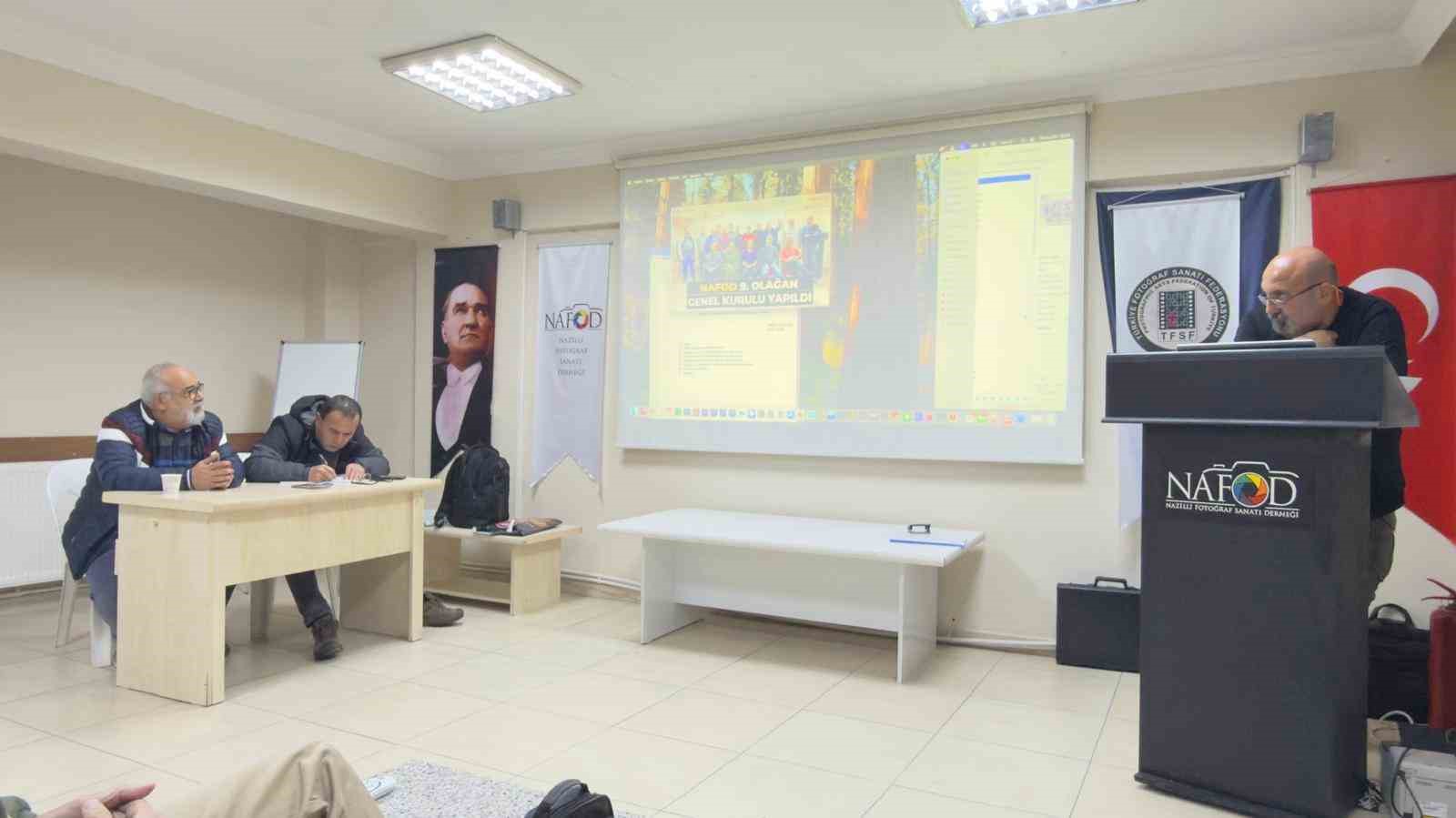 Nazilli Fotoğraf Sanatı Derneği genel kurulunu yaptı
