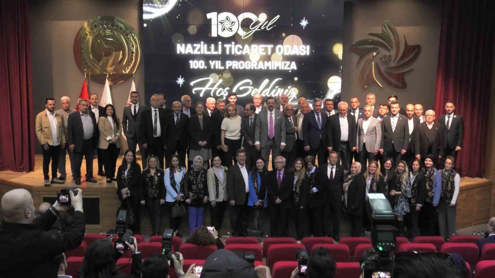 Nazilli Ticaret Odası 100’üncü yılını törenle kutladı
