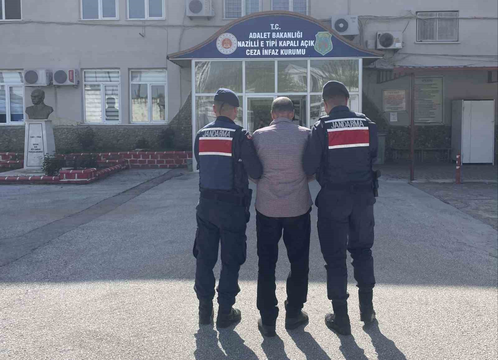 Nazilli’de 33 yıl 8 ay hapis cezalı hükümlü yakalandı
