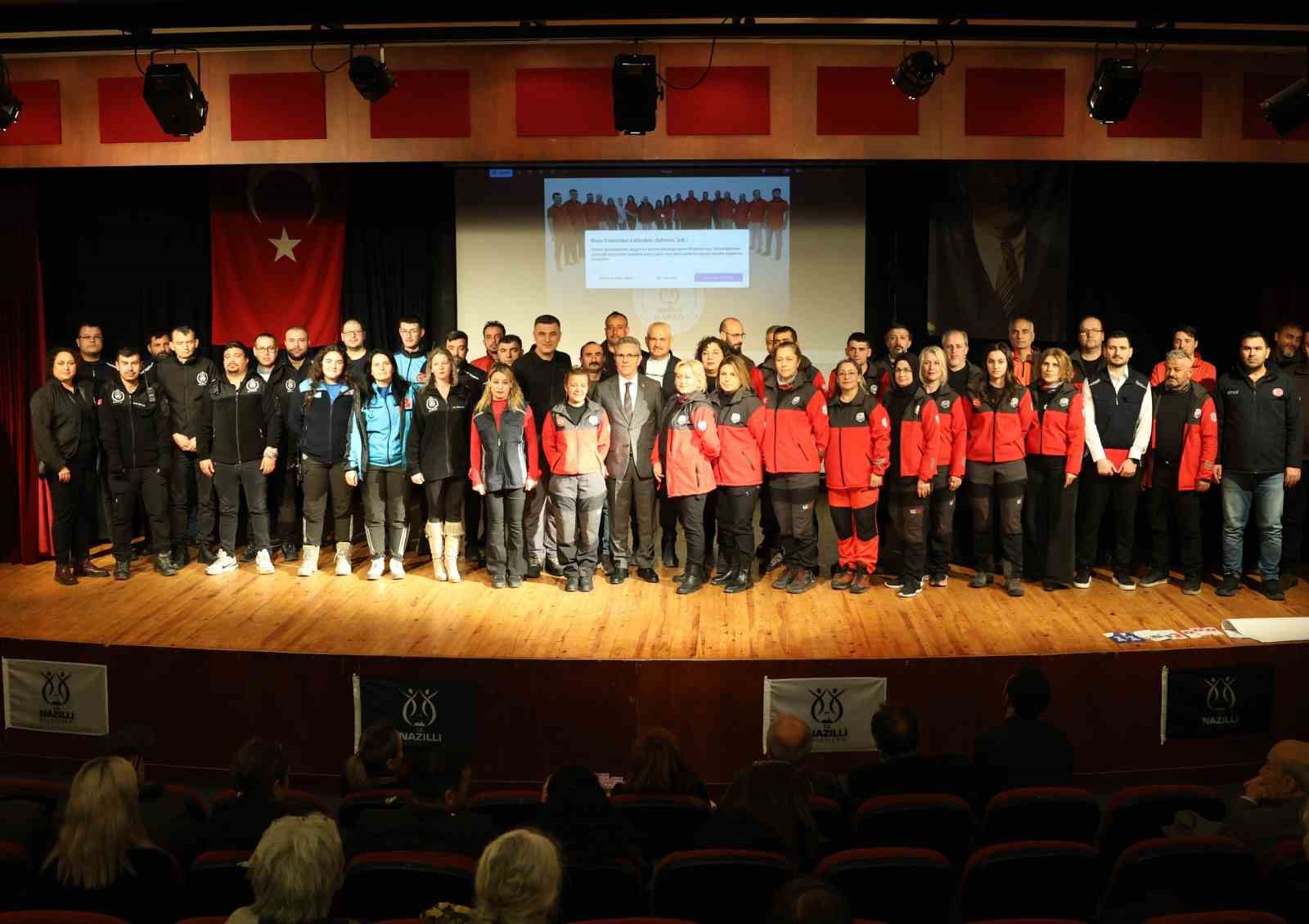 Nazilli’de ’6 Şubat Depremleri’nin yıl dönümünde anlamlı eğitim
