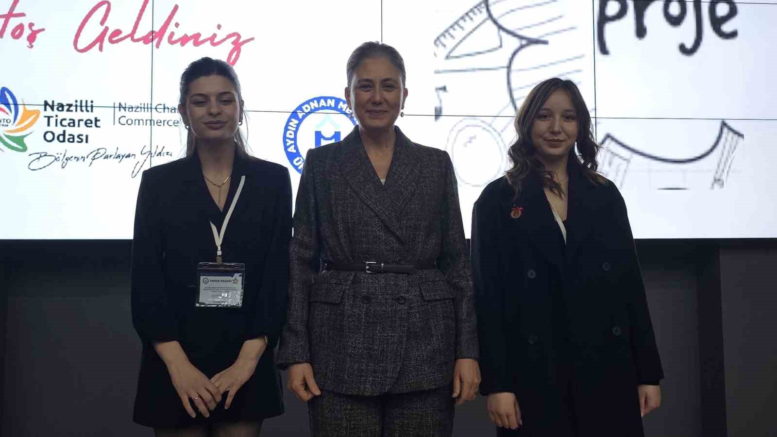 Nazilli’de ADÜ’lü öğrencilerin projeleri görücüye çıktı
