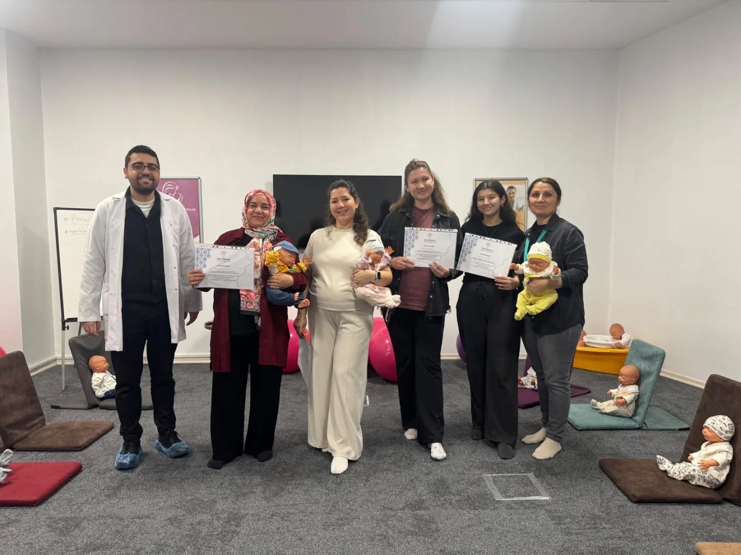 Nazilli’de anne adaylarına ’bilinçli gebelik’ eğitimi
