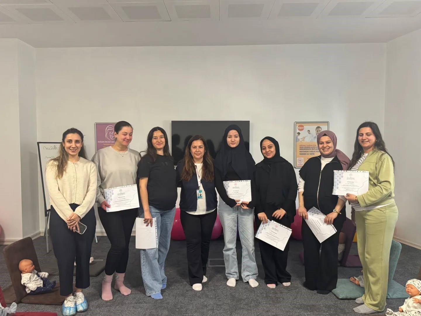 Nazilli’de anne adaylarına ’Gebe Okulu’ desteği
