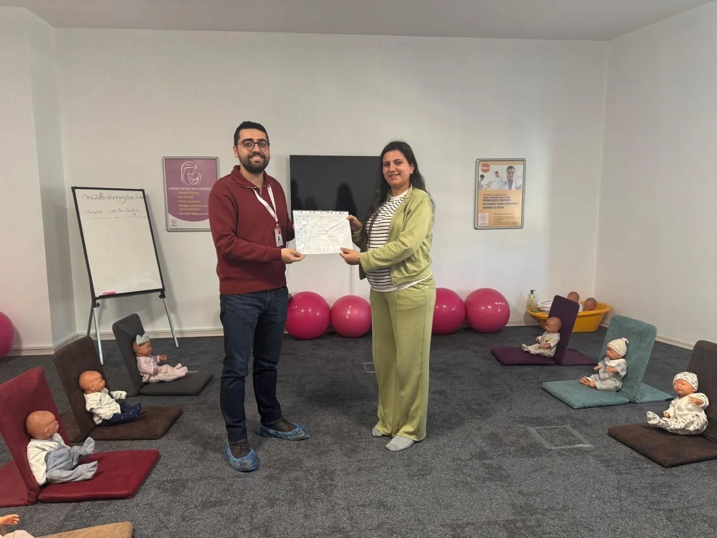 Nazilli’de anne adaylarına ’Gebe Okulu’ desteği
