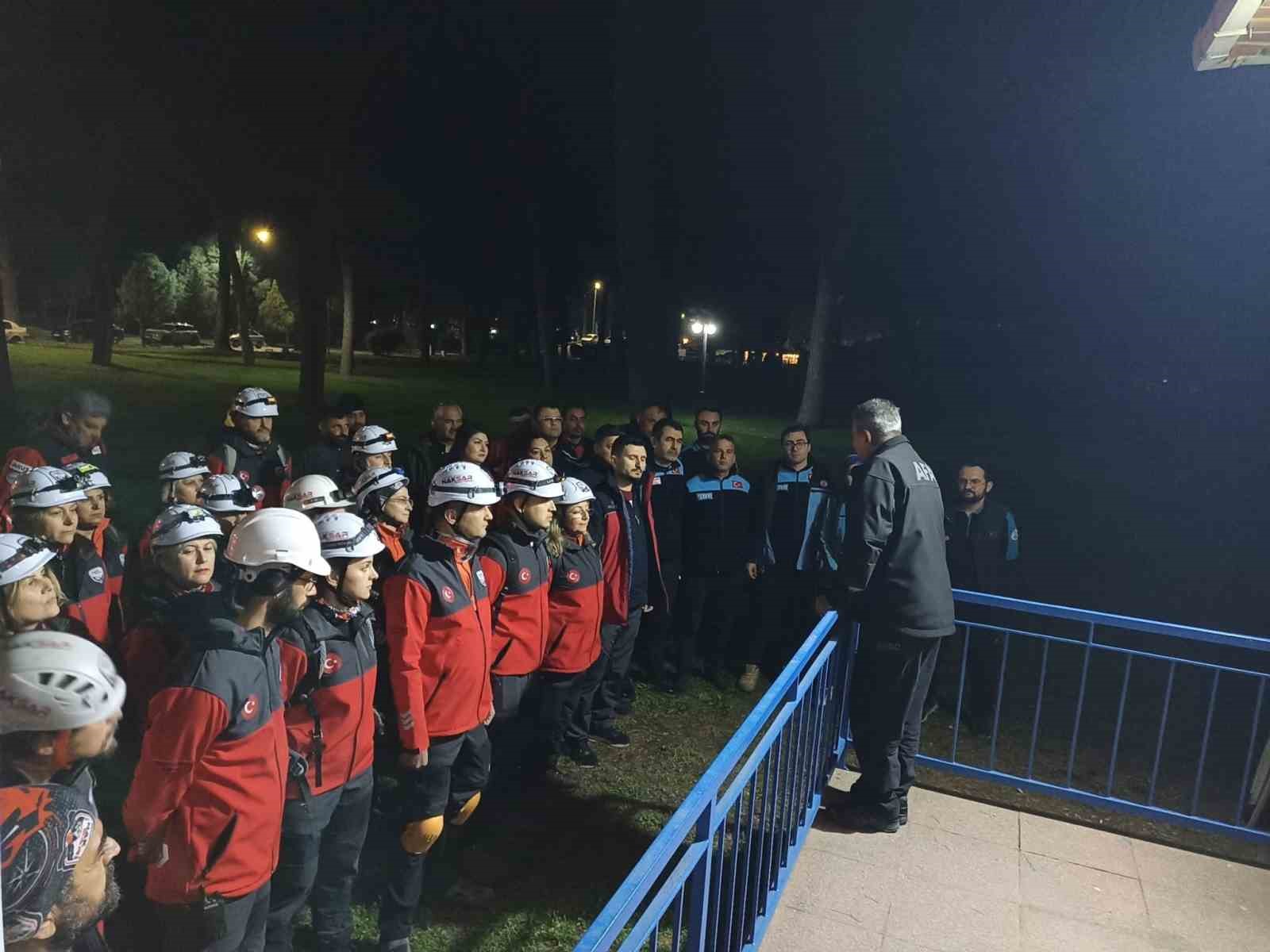 Nazilli’de habersiz afet tatbikatı
