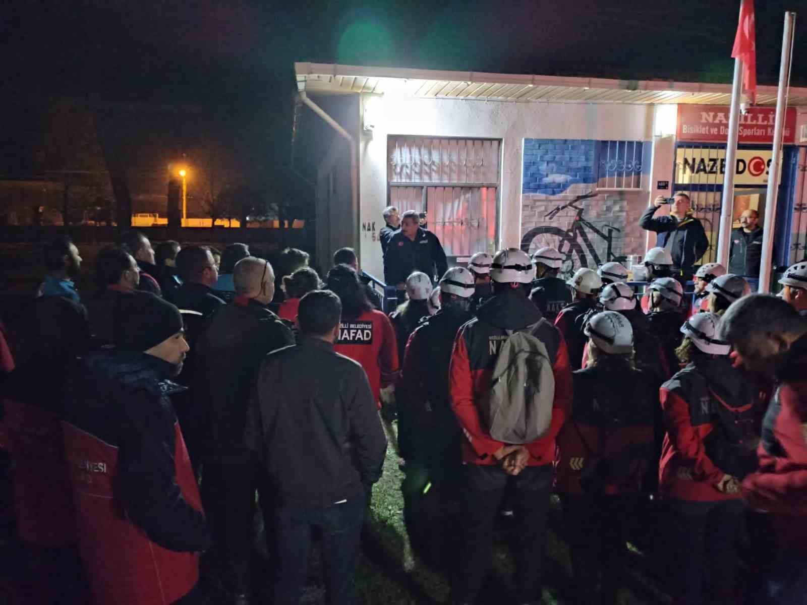 Nazilli’de habersiz afet tatbikatı
