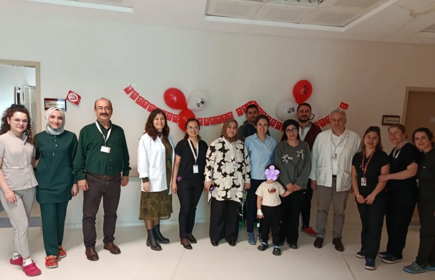 Nazilli’de hasta çocuklar unutulmadı
